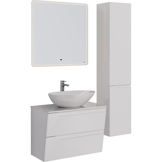 Тумба подвесная со столешницей Lemark Miano 80 см LM06M80T - фото 3