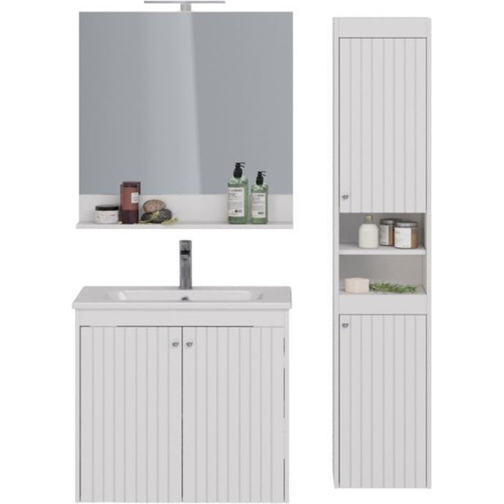 Зеркало Lemark Romance 80 см LM07R80Z - фото 3