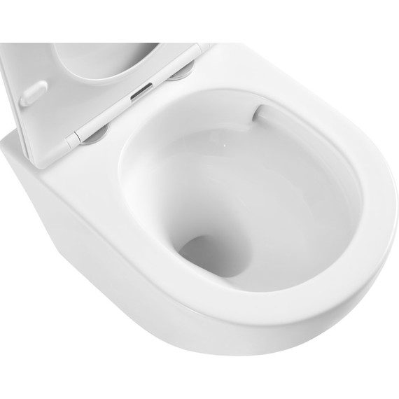 Инсталляция с подвесным безободковым унитазом Azario Teramo AZ-8010-1000+AZ-0053-UQ (система смыва торнадо) - фото 8