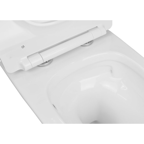 Инсталляция Azario с подвесным безободковым унитазом Creo Ceramique AZ-8010-1000+CR1100NR - фото 11