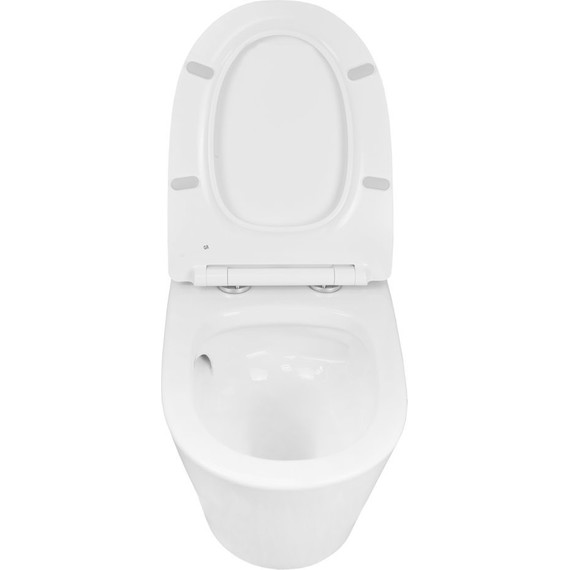 Инсталляция Azario с подвесным безободковым унитазом Creo Ceramique AZ-8010-1000+CR1100NR - фото 7