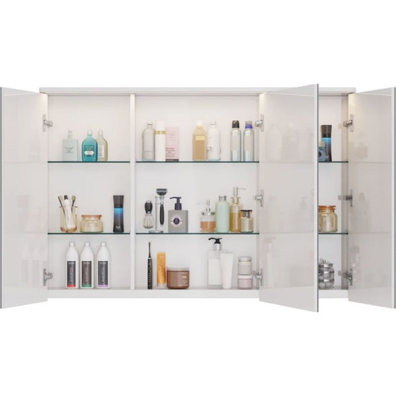 Зеркало-шкаф Lemark Zenon 120 см LM120ZS-Z - фото 4