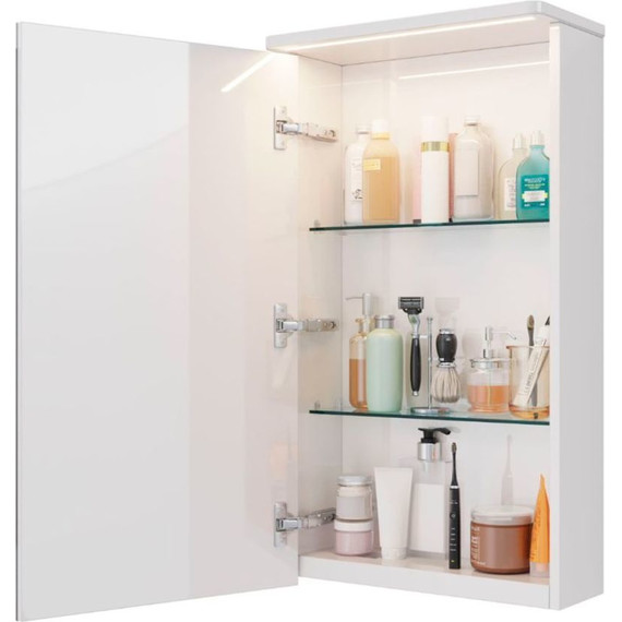 Зеркало-шкаф Lemark Zenon 45 см LM45ZS-Z - фото 3