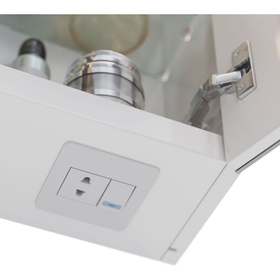 Зеркало-шкаф Lemark Zenon 45 см LM45ZS-Z - фото 4