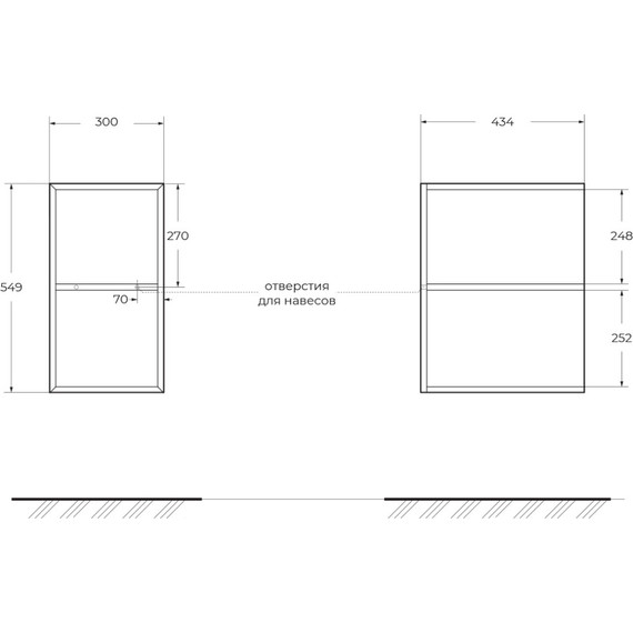 Модуль подвесной Cezares Elettra 30 см 55530, Grafite - фото 2
