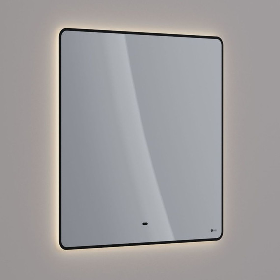 Зеркало Lemark Mioblack 80 см LM80ZM-black, черный - фото 2