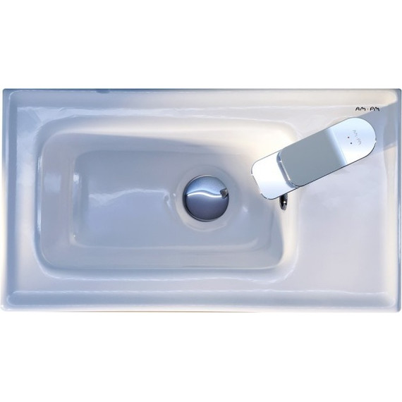 Тумба подвесная с раковиной Am.Pm X-Joy 45 см M85AFHX0451WG, белый глянцевый - фото, картинка 13 Тумба подвесная с раковиной Am.Pm X-Joy 45 см M85AFHX0451WG, белый глянцевый - фото 13