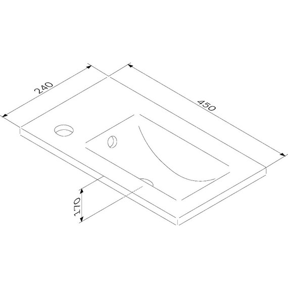 Тумба подвесная с раковиной Am.Pm X-Joy 45 см M85AFHX0451WG, белый глянцевый - фото, картинка 15 Тумба подвесная с раковиной Am.Pm X-Joy 45 см M85AFHX0451WG, белый глянцевый - фото 15