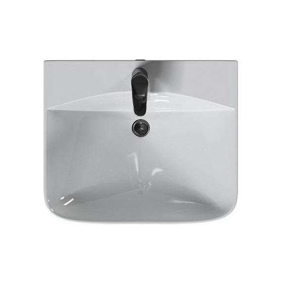 Раковина с полупьедесталом Mirsant Smart 56 см - фото 3