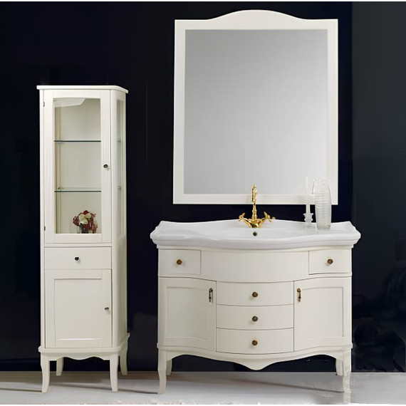 Зеркало Cezares Rubino 98 см RUBINO.SP.BLO, Bianco Laccato Opaco - фото 2