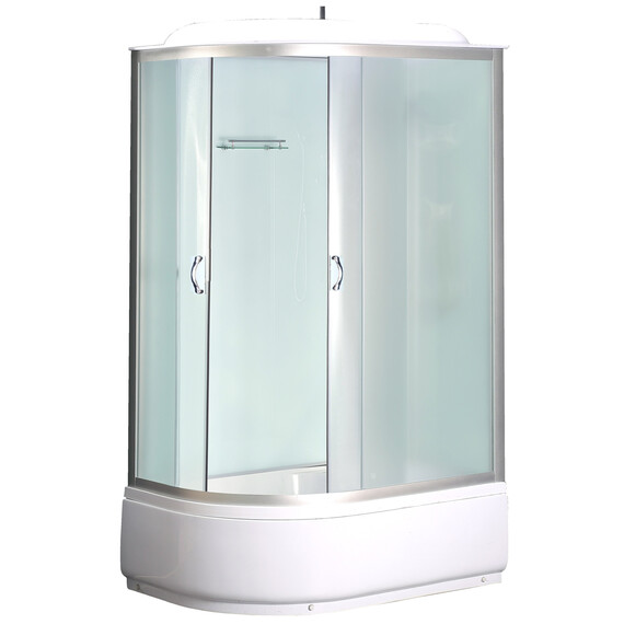 Душевая кабина Loranto CS-66120R F 120х80 см, хром/матовое - фото 