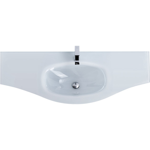 Тумба подвесная с раковиной Cezares Rialto 138 см 55170, Bianco opaco - фото 9