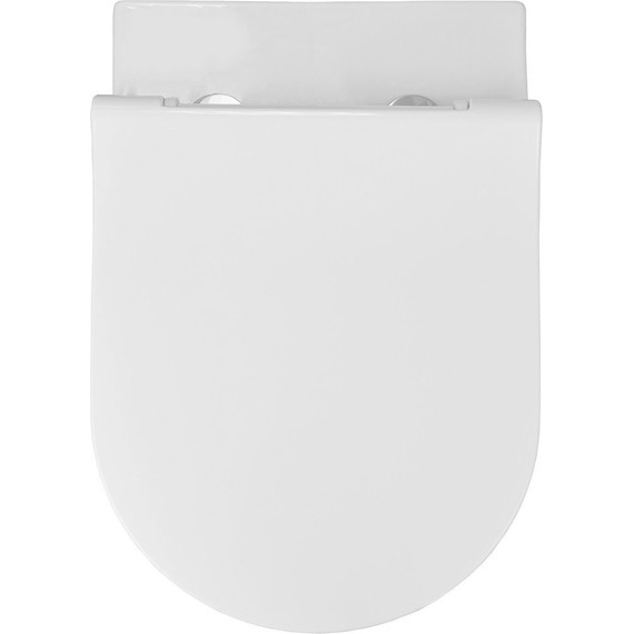 Унитаз подвесной безободковый Azario Ferio 87565 с тонкой крышкой микролифт - фото, картинка 7 Унитаз подвесной безободковый Azario Ferio 87565 с тонкой крышкой микролифт - фото 7