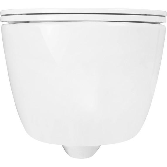 Унитаз подвесной безободковый Azario Ferio 87565 с тонкой крышкой микролифт - фото, картинка 8 Унитаз подвесной безободковый Azario Ferio 87565 с тонкой крышкой микролифт - фото 8