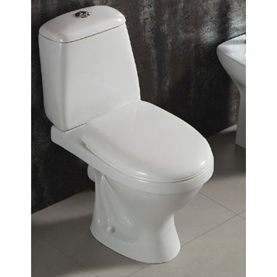 Унитаз-компакт безободковый Azario Trend AZ2018-P с крышкой микролифт - фото 2