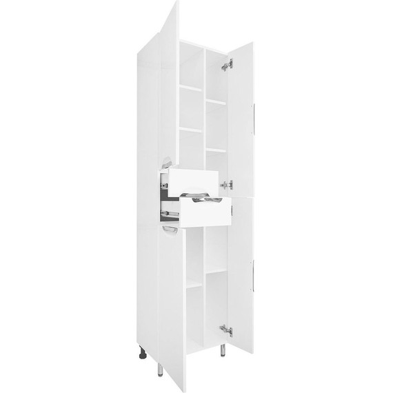 Пенал напольный Стиль 52 см, белый - фото, картинка 3 Пенал напольный Стиль 52 см, белый - фото 3