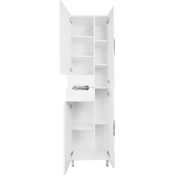 Пенал напольный Стиль 52 см, белый - фото, картинка 4 Пенал напольный Стиль 52 см, белый - фото 4