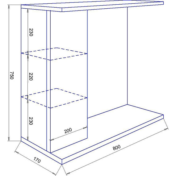 Зеркало-шкаф Стиль Модерн 80 см L, белый - фото 7