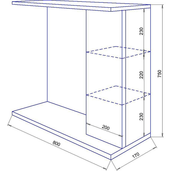 Зеркало-шкаф Стиль Модерн 80 см R, белый - фото 7
