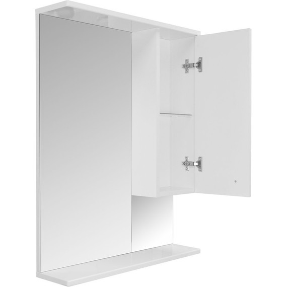 Зеркало-шкаф Стиль Моника 60 см R, без светильника, белый - фото 4