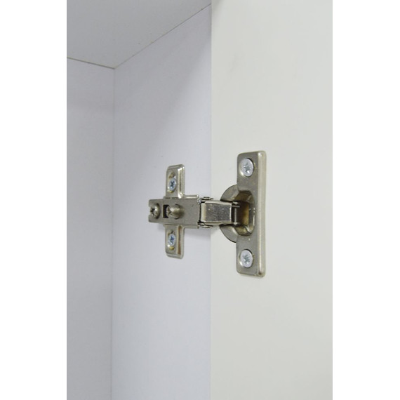 Зеркало-шкаф Стиль Моника 60 см R, без светильника, белый - фото 5