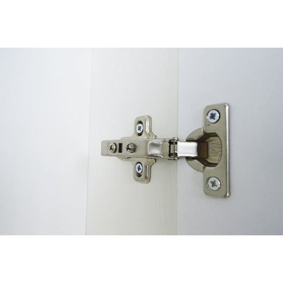 Зеркало-шкаф Стиль Janet 80 см, белый - фото 6