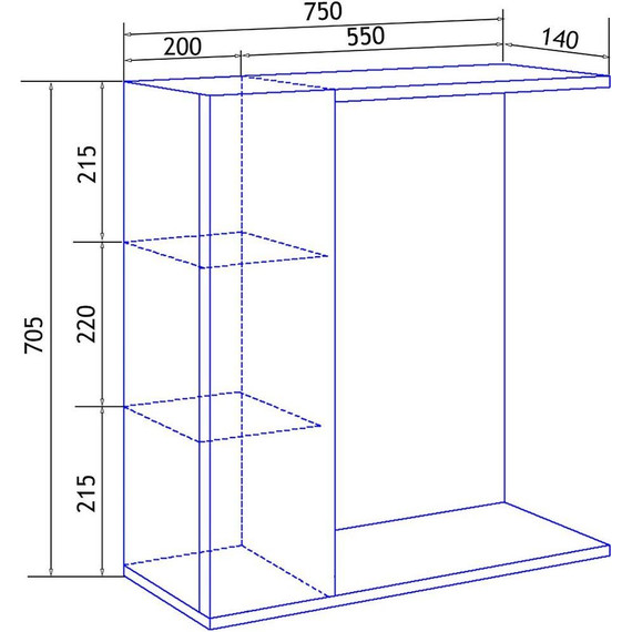 Зеркало-шкаф Стиль Дина 75 см L, белый - фото 6