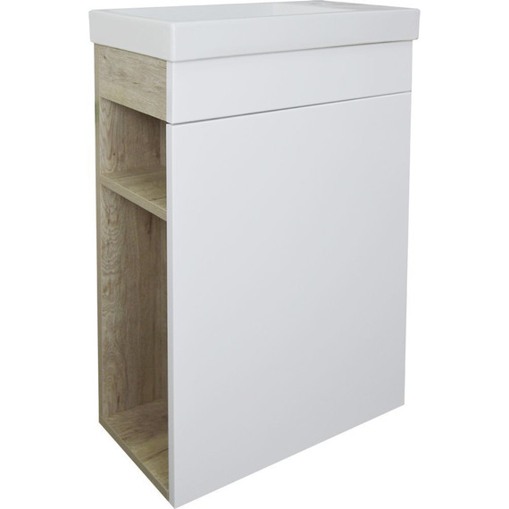 Тумба подвесная с раковиной Стиль 40 см R (раковина Termoli) - фото 4