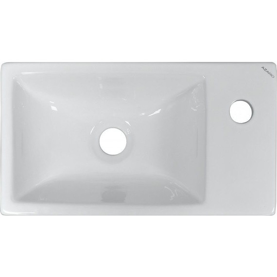 Тумба подвесная с раковиной Стиль 40 см R (раковина Termoli) - фото 2