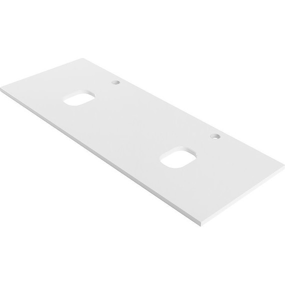 Столешница Cezares 140 см EK-140-2-BL, Bianco Lucido - фото 2