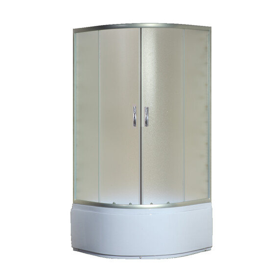 Душевое ограждение Loranto CS-8020S 90х90 см, сатин/матовое - фото 