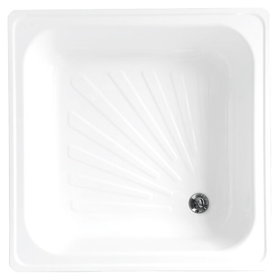 Поддон стальной Loranto Квадрат 90х90 см - фото 