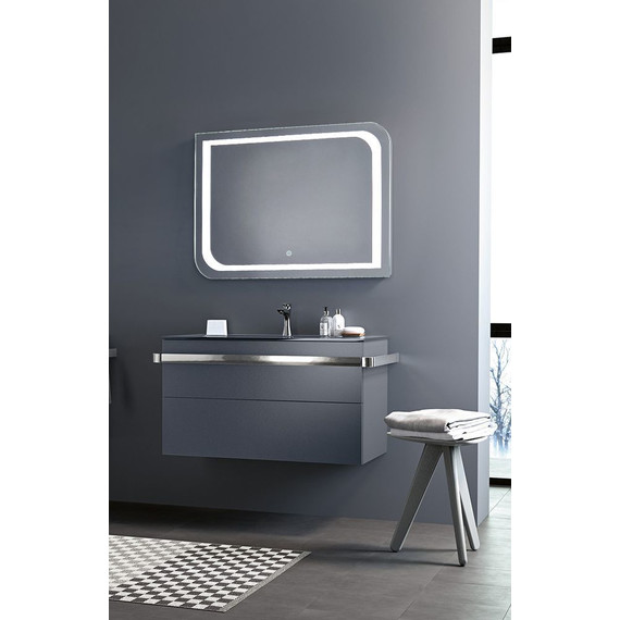 Зеркало Azario Персей Led 80 см - фото 2