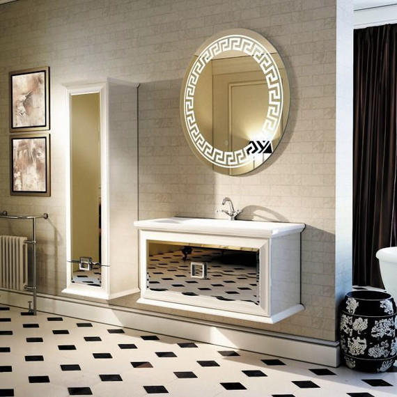 Зеркало Azario Меандр Led 77 см - фото 3