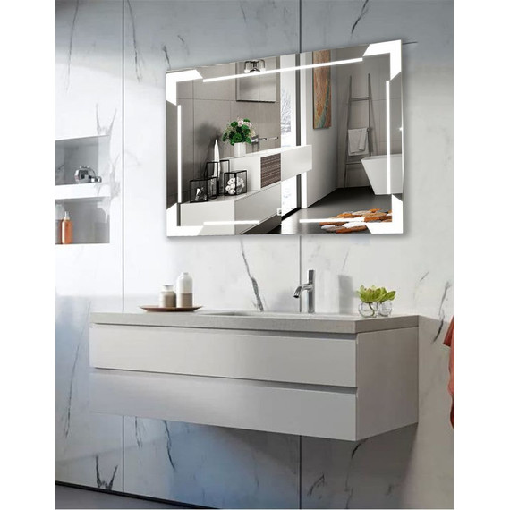 Зеркало Azario Крокус Led 80 см - фото 4