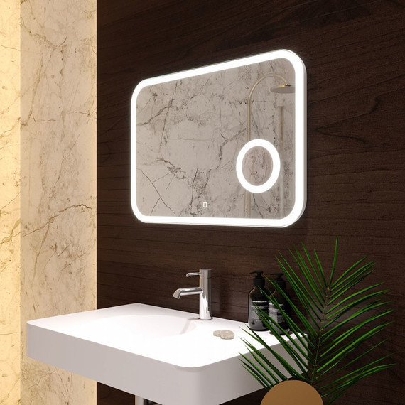 Зеркало Azario Эльза Led 80 см - фото 9