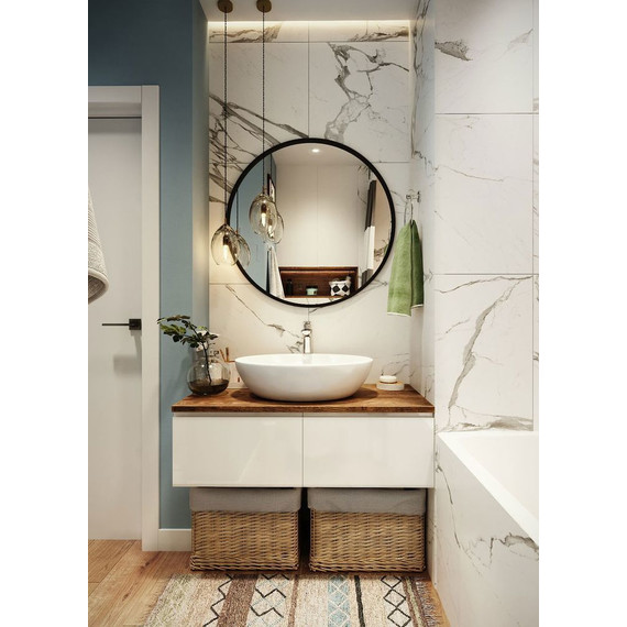 Зеркало Azario Манхэттен-лофт 70 см - фото 3