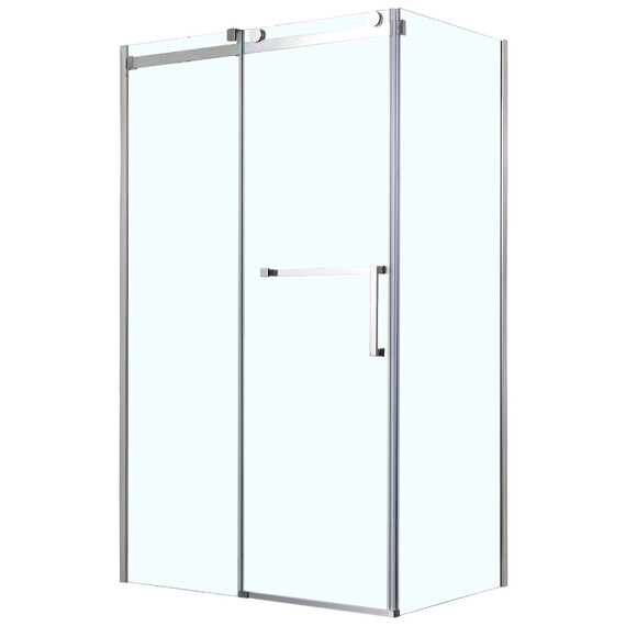Душевое ограждение Azario Vancouver AZ-NKF1131 L 120х80 см (стекло 8 мм) алюминий/прозрачное - фото 
