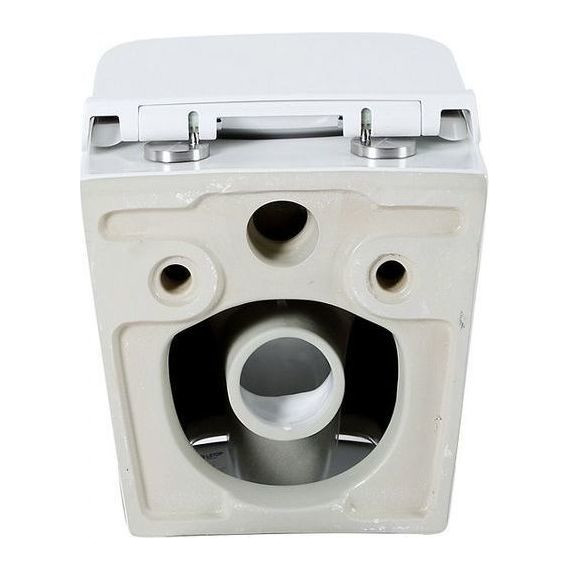 Унитаз подвесной безободковый Azario Teramo 0052 с крышкой микролифт, Цвет производителя: белый - фото, картинка 5 Унитаз подвесной безободковый Azario Teramo 0052 с крышкой микролифт, Цвет производителя: белый - фото 5