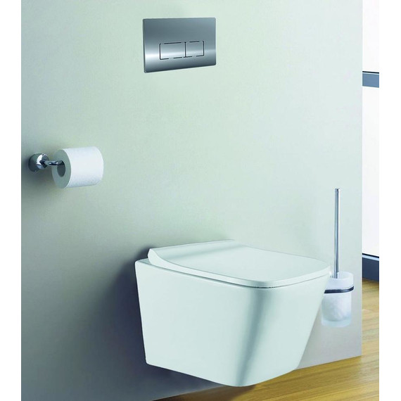 Унитаз подвесной безободковый Azario Teramo 0052 с крышкой микролифт, Цвет производителя: белый - фото, картинка 2 Унитаз подвесной безободковый Azario Teramo 0052 с крышкой микролифт, Цвет производителя: белый - фото 2