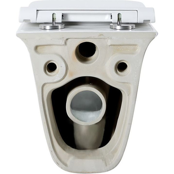 Унитаз подвесной безободковый Azario Felice 0054 с крышкой микролифт - фото 2