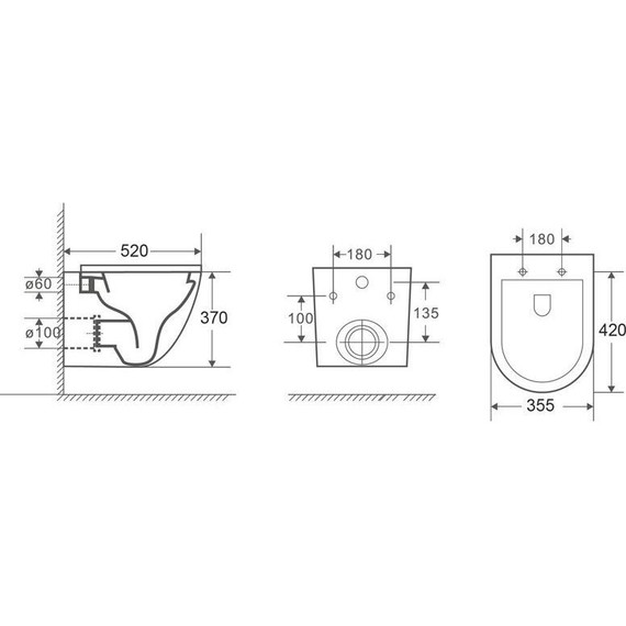 Унитаз подвесной безободковый Azario AZ-0067 с крышкой микролифт - фото 13