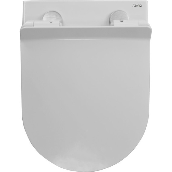 Унитаз подвесной безободковый Azario AZ-0067 с крышкой микролифт - фото 7