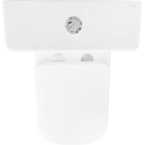Унитаз-компакт безободковый Azario Levanto AZ-1228A с крышкой микролифт - фото 8
