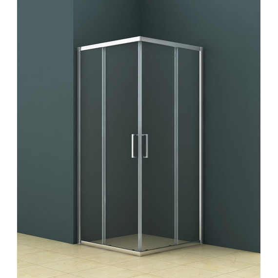Душевое ограждение AZARIO AZ-131 S 90х90 см, хром/прозрачное - фото 2