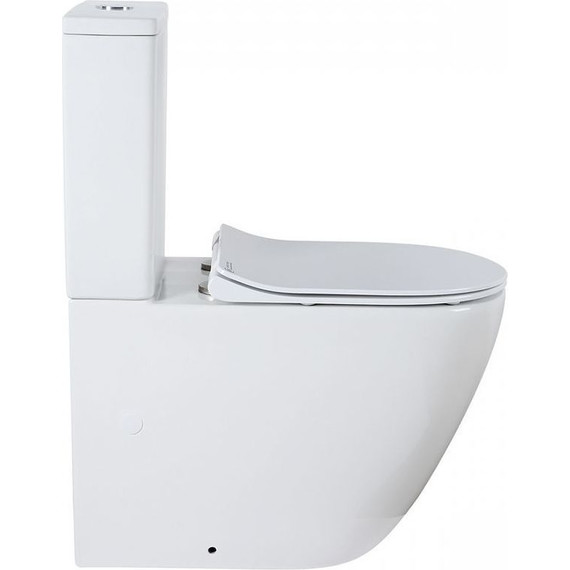 Унитаз-компакт безободковый Azario Grado AZ-2141 с крышкой микролифт - фото, картинка 2 Унитаз-компакт безободковый Azario Grado AZ-2141 с крышкой микролифт - фото 2