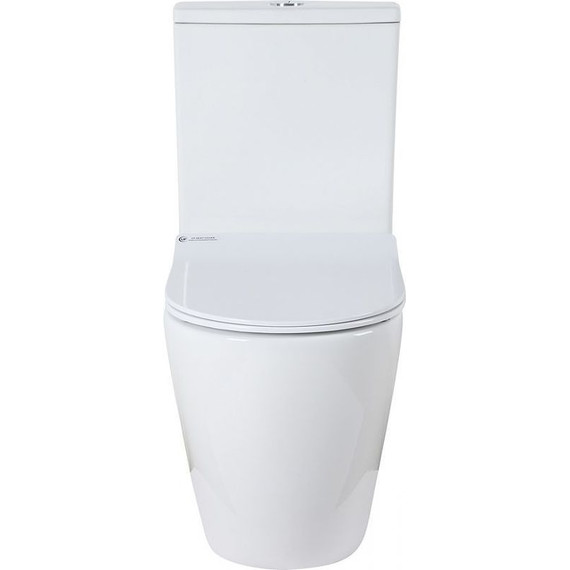 Унитаз-компакт безободковый Azario Grado AZ-2141 с крышкой микролифт - фото, картинка 4 Унитаз-компакт безободковый Azario Grado AZ-2141 с крышкой микролифт - фото 4