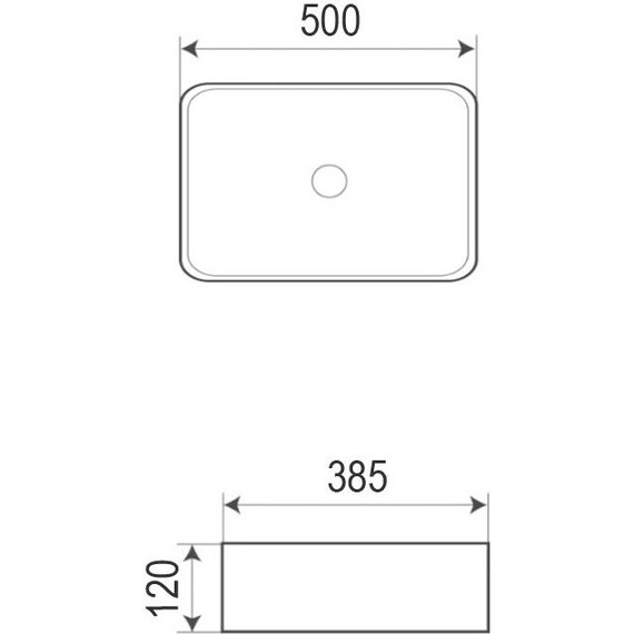 Раковина-чаша Azario 50 см AZ-2242 - фото, картинка 2 Раковина-чаша Azario 50 см AZ-2242 - фото 2
