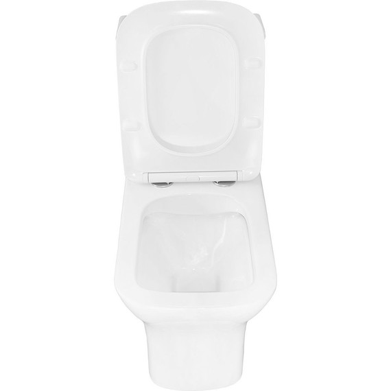 Унитаз-моноблок безободковый Azario Lodi AZ-8617 с крышкой микролифт - фото 4