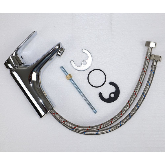 Смеситель для раковины Azario Evora AZ-WKE168043C - фото, картинка 2 Смеситель для раковины Azario Evora AZ-WKE168043C - фото 2